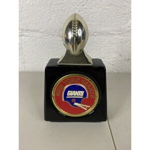 Vintage NY Giants Trophy Cologne Decanter 6" Wild Country After Shave